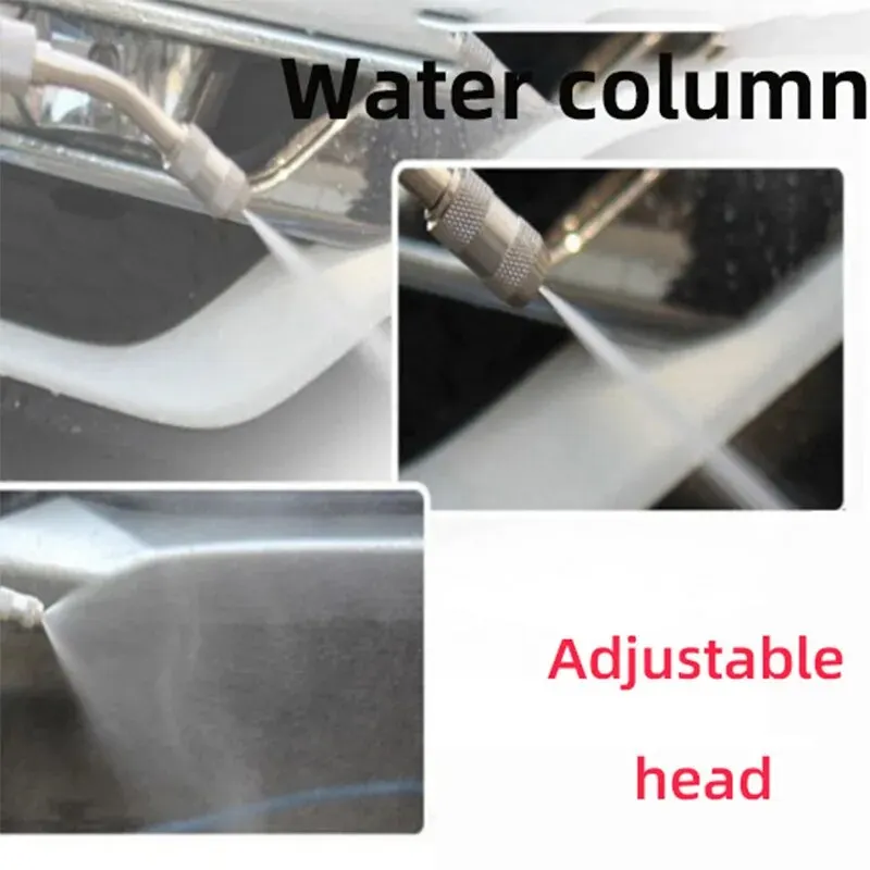 مسدس مياه محمول عالي الضغط ، أداة تنظيف متعددة الاستخدامات للسيارات والحدائق والأماكن الخارجية ، بلاستيك متين ، تخزين سهل #4