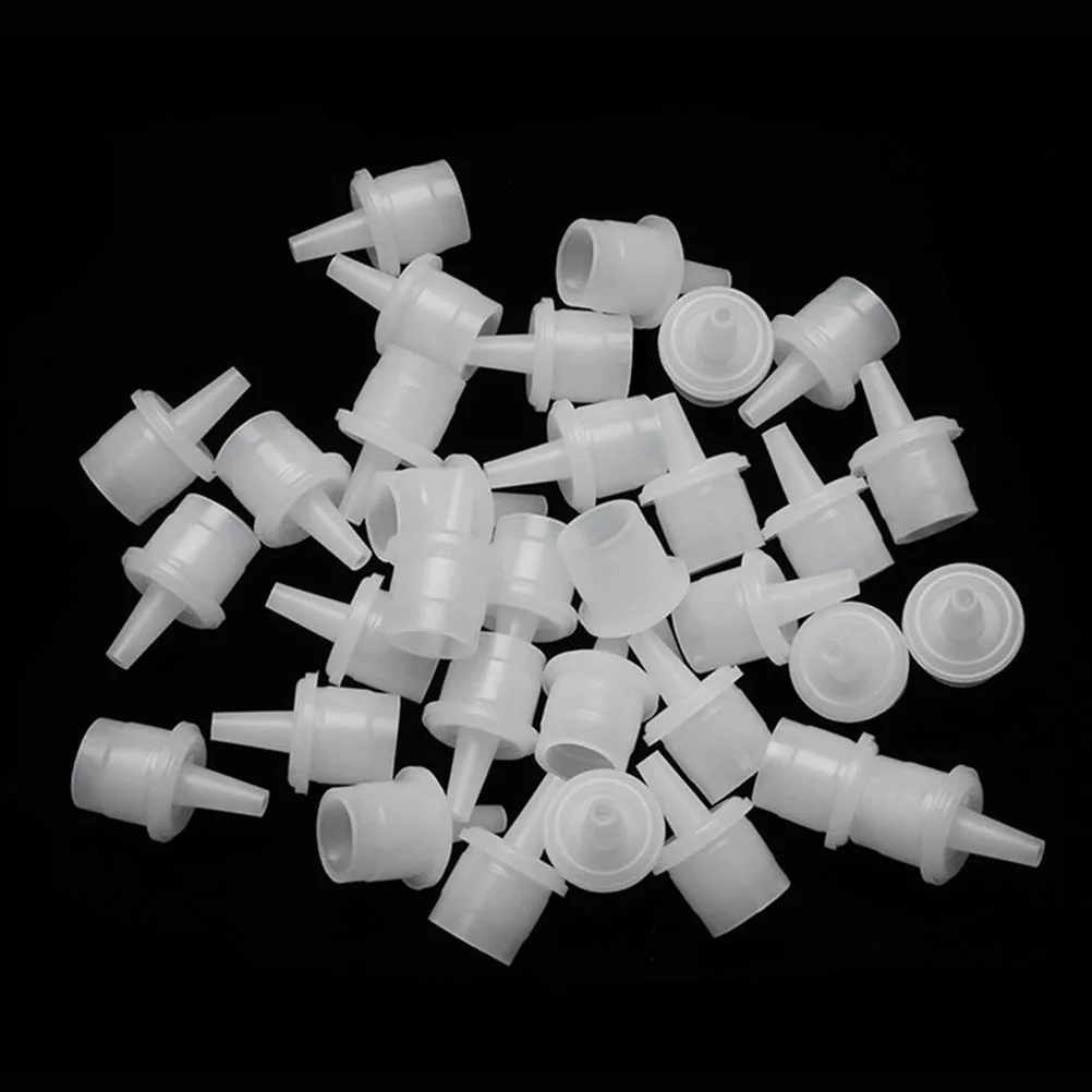 100pcs Eyelash Glue Bottle Tips Precision Applicator For Better Control Nozzle Replacement Glue Extender Craft Supplies