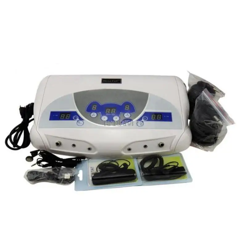 Double music detoxification health apparatus Ion cell detoxification Ion balance detoxification Instrument for foot of 110-240 -