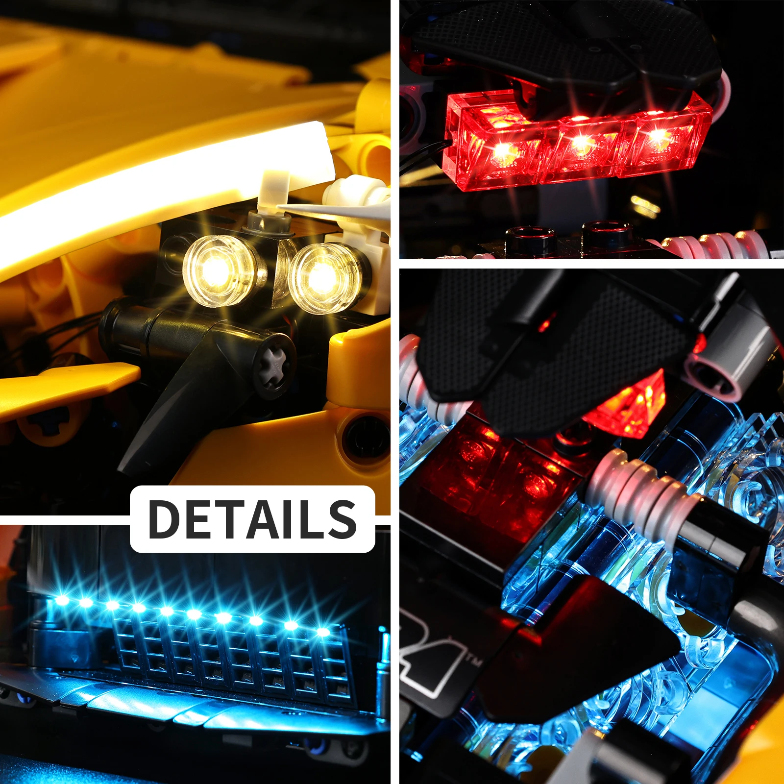 Led Light Kit for LEGO McLaren P1 42172