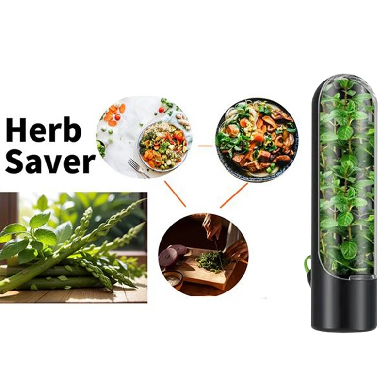 Herb Saver For Refrigerator Herb Freshs Cup Keeper For Refrigerator Herb Storage For Cilantro Parsley Asparagus