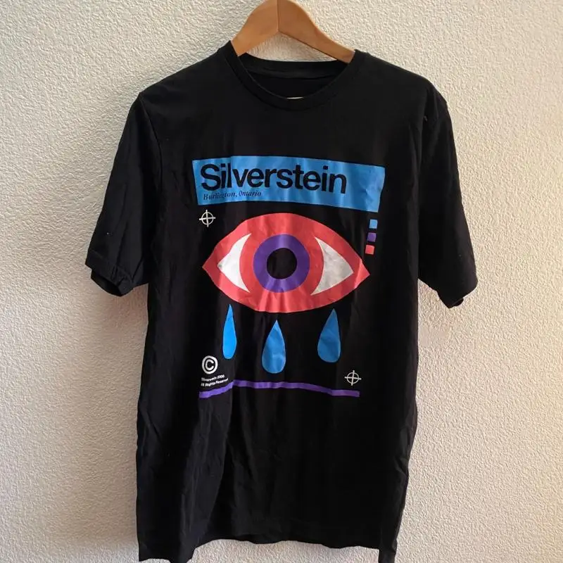 Silverstein Rock Band Burlington Ontario Camiseta Grande XL Color Negro
