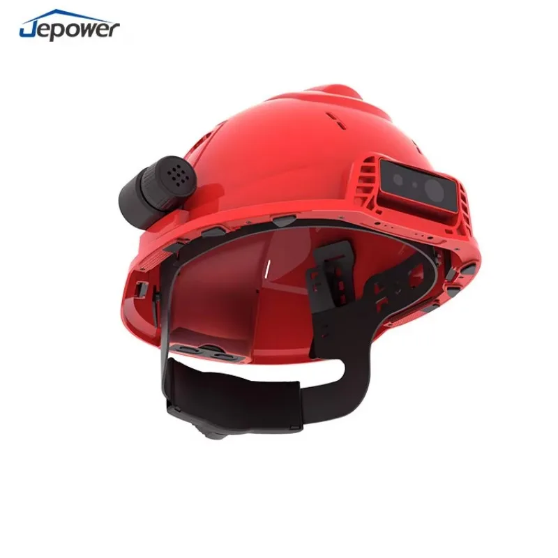 Building Smart Hard Hat Support Wifi//3G Built In 32G Smart Safety Hats Intelligent Hard Hat With Camera And Led White Light
