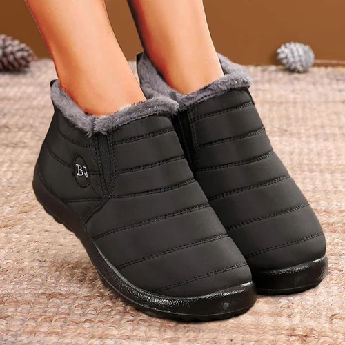 여성용 스노우 부츠, 솔리드 숙녀 신발, 슬립온, 부드러운 앵클 부츠, 방수 커플 플랫 부츠, 겨울 소녀 부츠 Best5 여성용 스노우 부츠, 솔리드 숙녀 신발, 슬립온, 부드러운 앵클 부츠, 방수 커플 플랫 부츠, 겨울 소녀 부츠 Best5