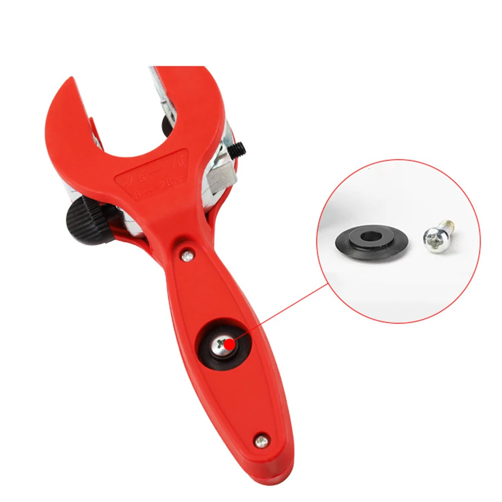 Single Handed Ratchet Tube Cutter for 8 29mm Stainless Steel & Copper Pipes Efficient and Safe For Cutting Tool