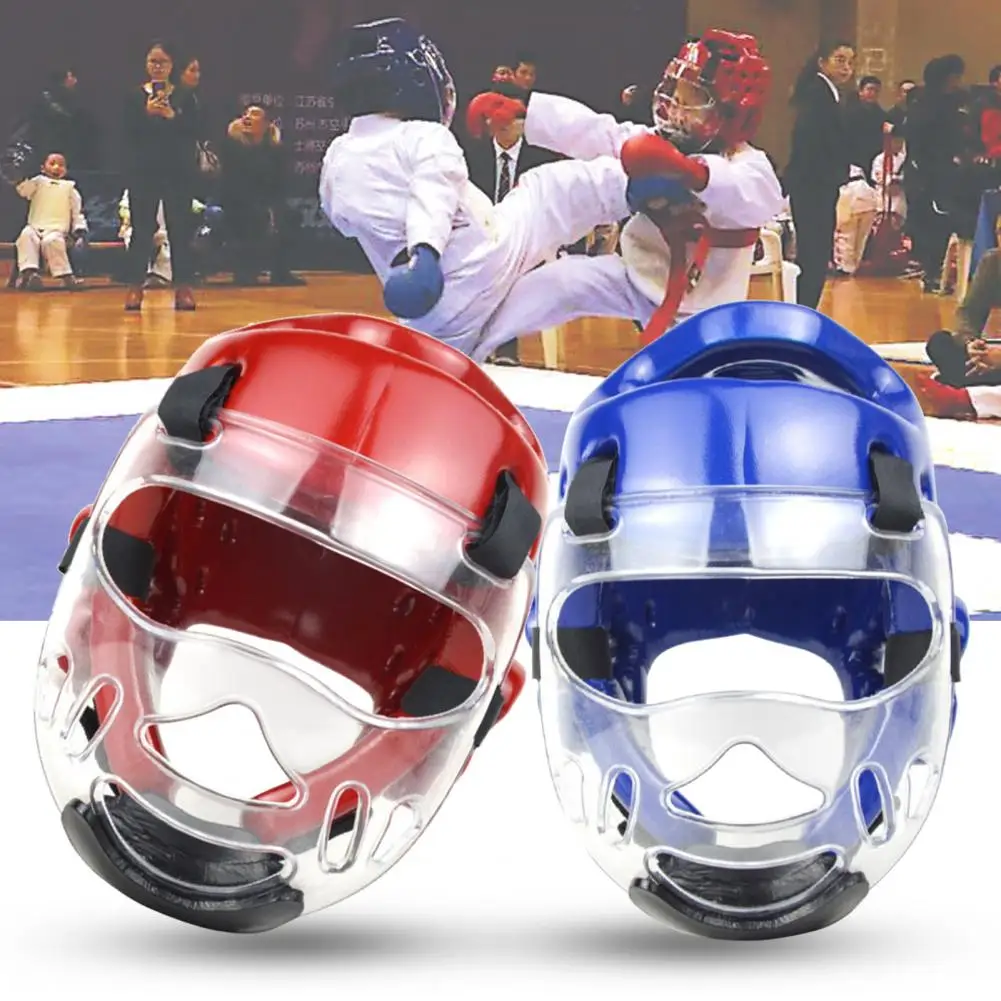 Sports Helmets Taekwondo Helmet Breathable Shock Absorption Multi-purpose Head Guard Sparring Helmet