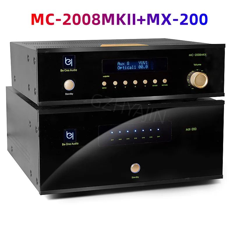 Beoneway MC-2008MKII+MX-2000 200W*7 HIFI flagship home 7-channel home theater front and rear amplifier sound system