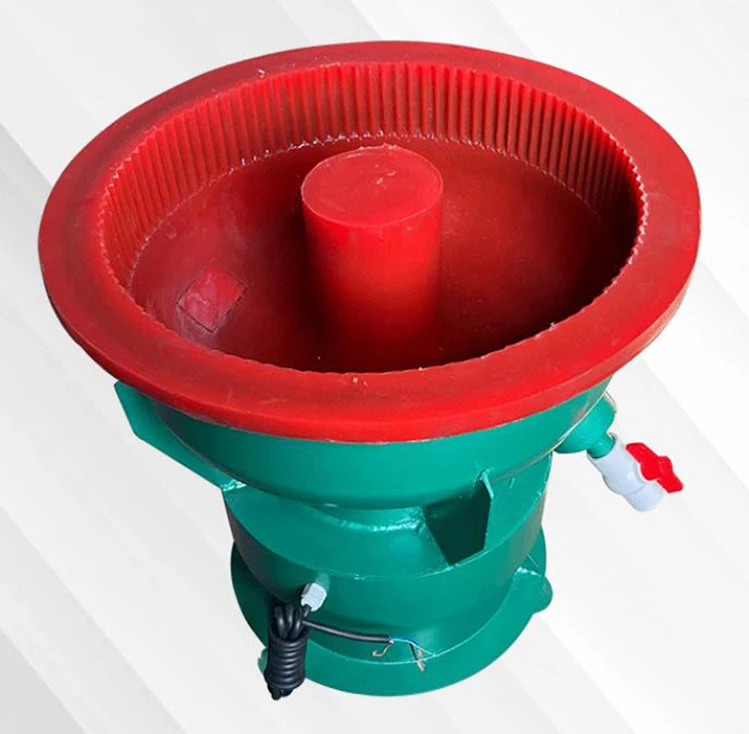 60l 80l 150l Vibration Wheel Polishing Grinding Deburring Machine / Vibratory Tumbler Polisher for Metal From China