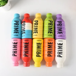 Anti-Stress Prime Drink Bottle Plushie, Squeeze Toy, Latte recheado macio, Americano, Café, Kids Birthday Prop