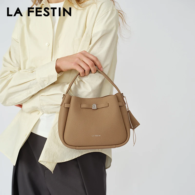 

LA FESTIN Original brand Bag 2025 New Suede Bag Handbag Women Fashion Designer Shoulder Bag Lady Wallet High End Bag