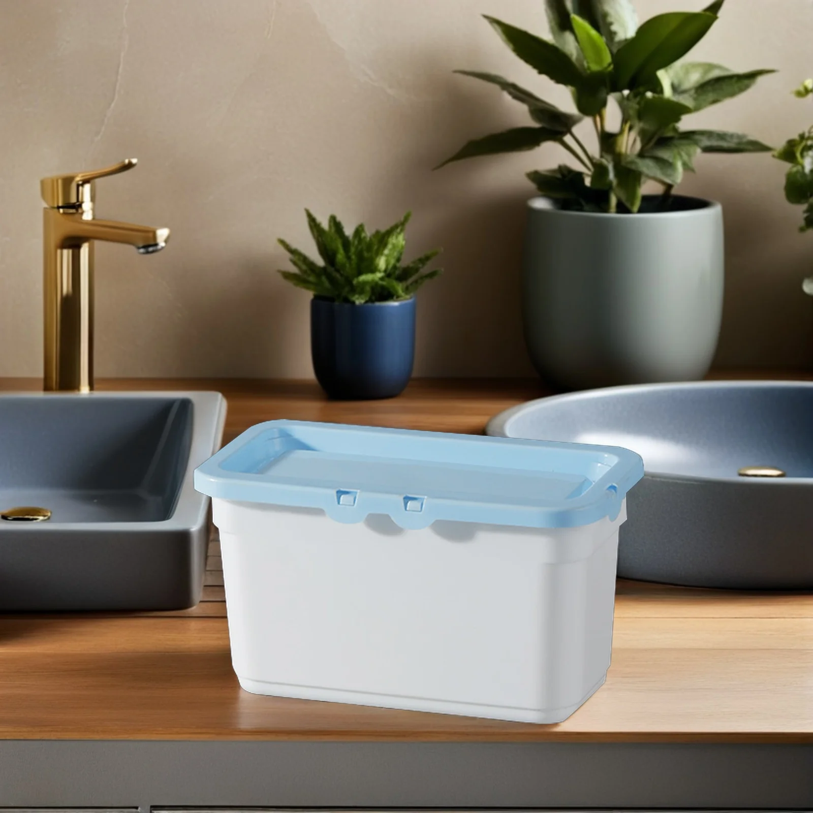 3pcs Laundry Beads Storage Box Large Capacity Plastic Container For Detergent Powder Sundries Organizer Household Storage