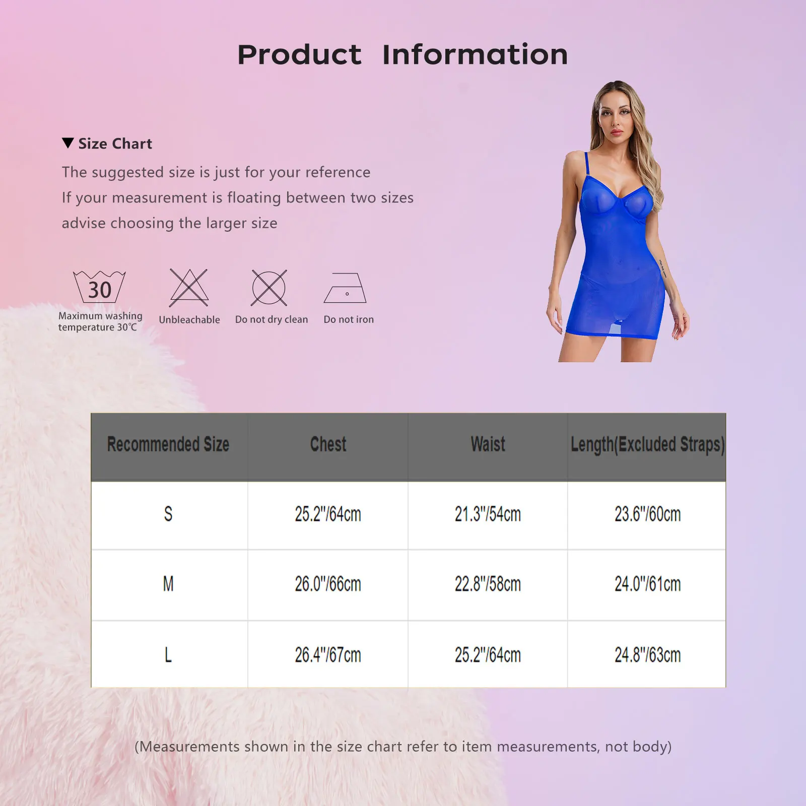 ผู้หญิงสปาเก็ตตี้สายรัด Pushup Underwire Bra กลับ Hollow Out Lace-up Sheer Mini Dress Intimates สปาเก็ตตี้ชุดลูกไม้