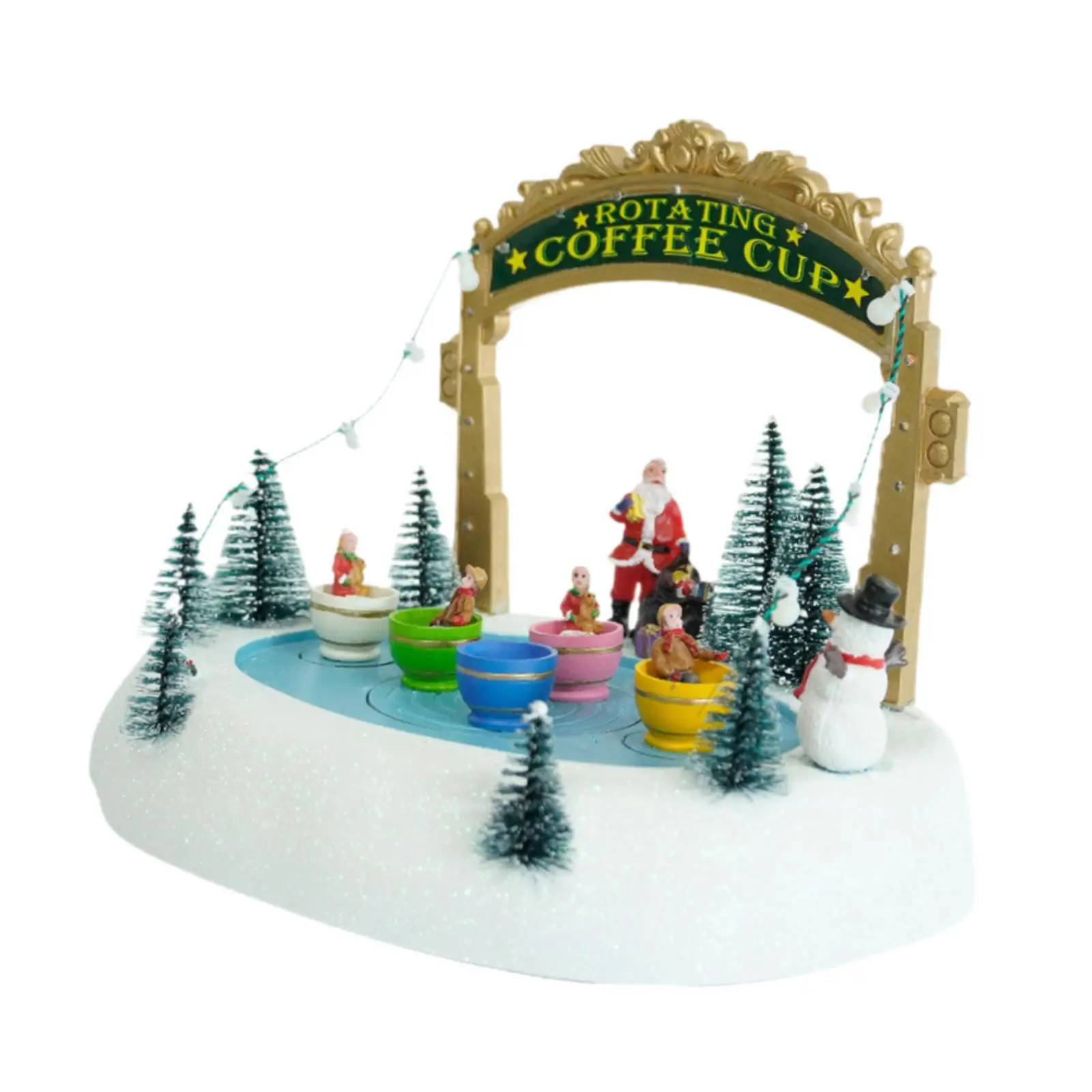 Christmas Music Box Birthday Gifts Christmas Figurine for Sister Girls Wife