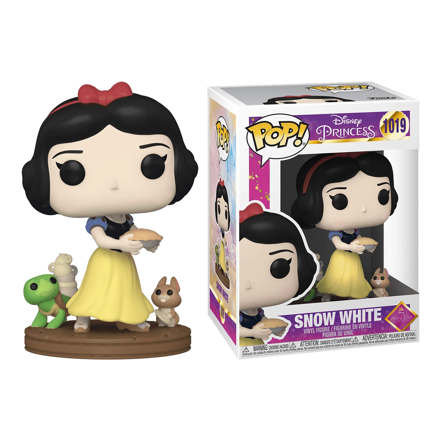 Figuras periféricas de Blancanieves de animación y dibujos animados Funko Pop de princesas de Disney, juguetes para niños, regalo, adornos coleccionables