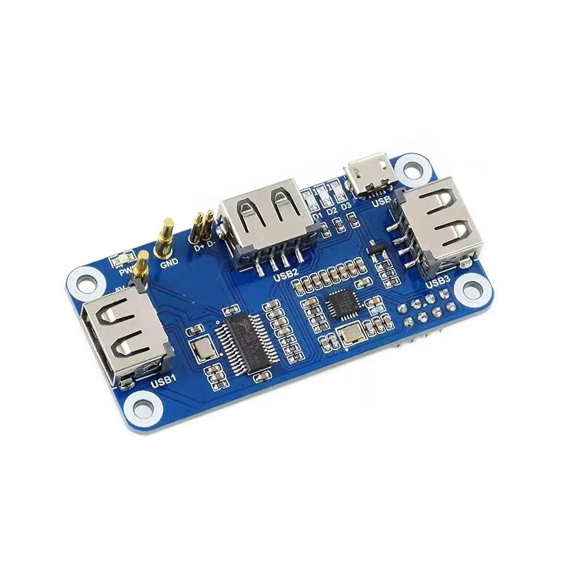 Modulo di alimentazione Ethernet Raspberry Pi Zero W/WH POE Scheda di espansione HUB USB