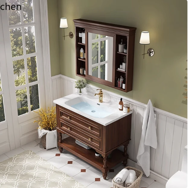 ZMLcombination floor-to-ceiling face and hand wash basin, sink, washstand, bathroom, bathroom cabinet