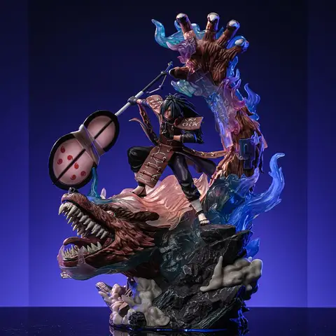 Anime Ninja Gk'S Strongest Battle Weaponized Nine-Tailed Sword Sword Uchiha Itachi Figurine Statue Model Ornament Surprise Gift