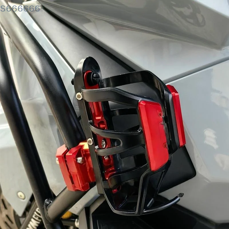 Essentiële drinkbekerbeugel voor on-road en off-road rijden Stevige motorfiets bidonhouder bumperaccessoire