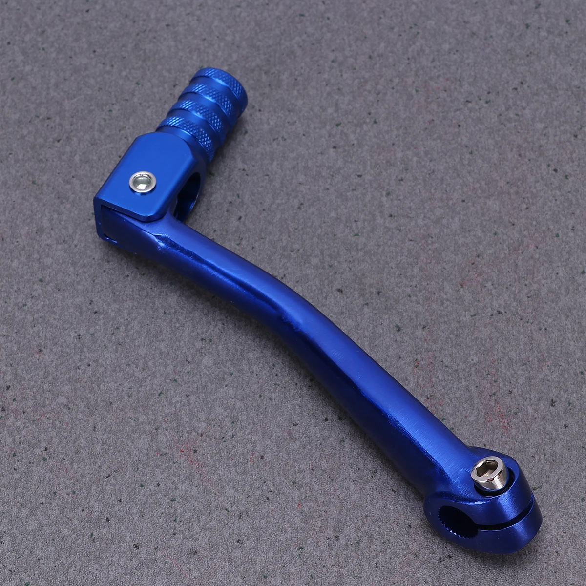 

Motorcycle Cnc Aluminum Folding Gear Lever Blue Durable Anti-Rust Easy Install Atv Dirt Bike Lever Enhance Look Long Service