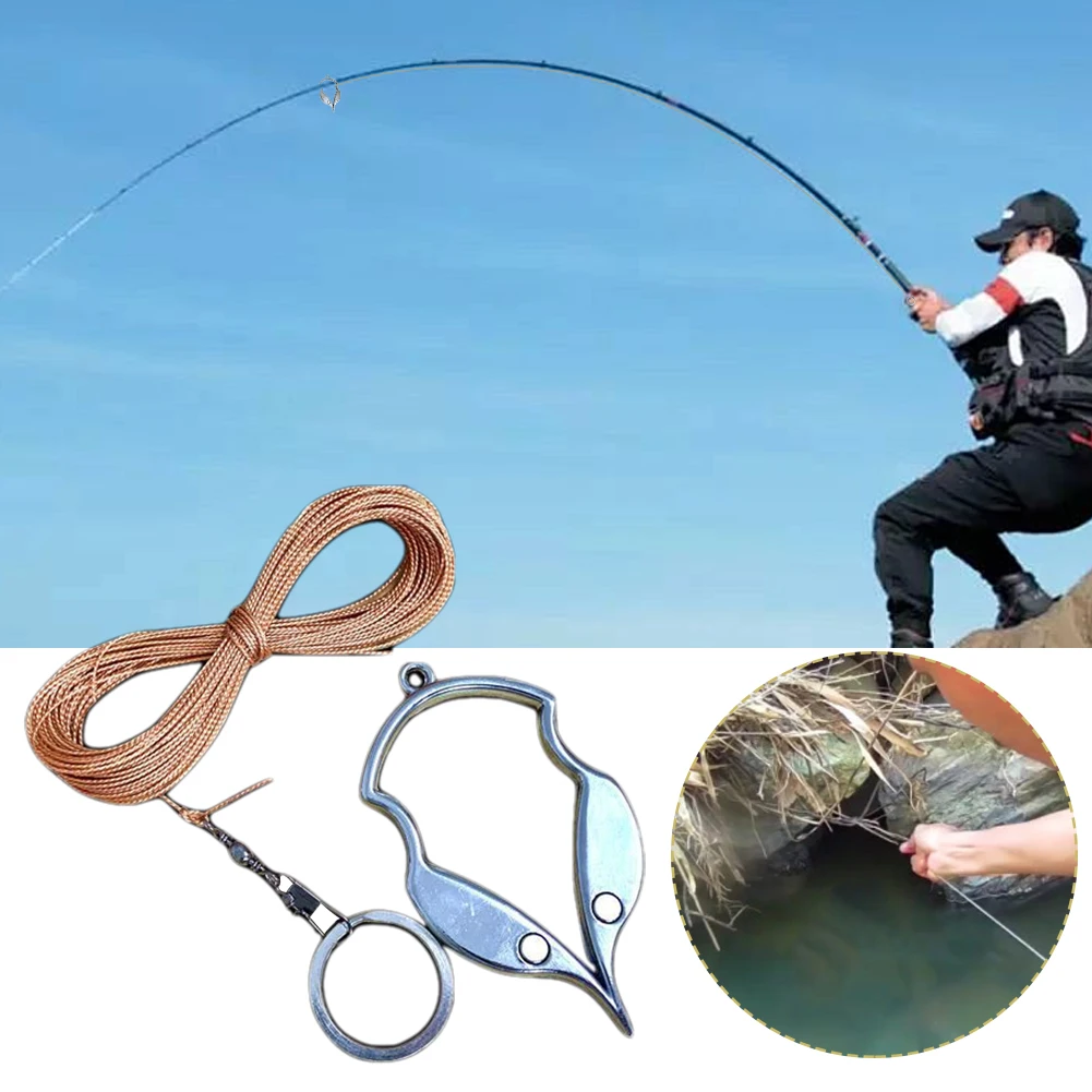 Multi-Function Fishing Lure Snag Remover Easy to Use Stainless Steel Fishing Equipment for Anglers