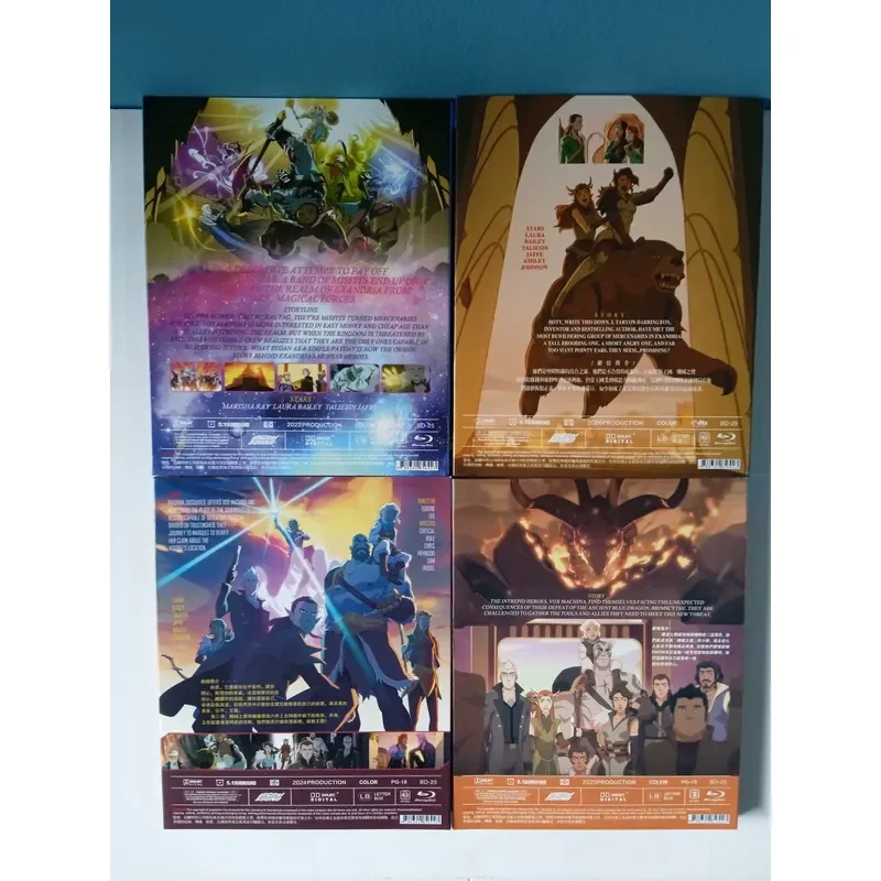 Blu-ray Disc Legend of the Mechanical Voice Season 1-4 Brand New Unopened Box 1080P High