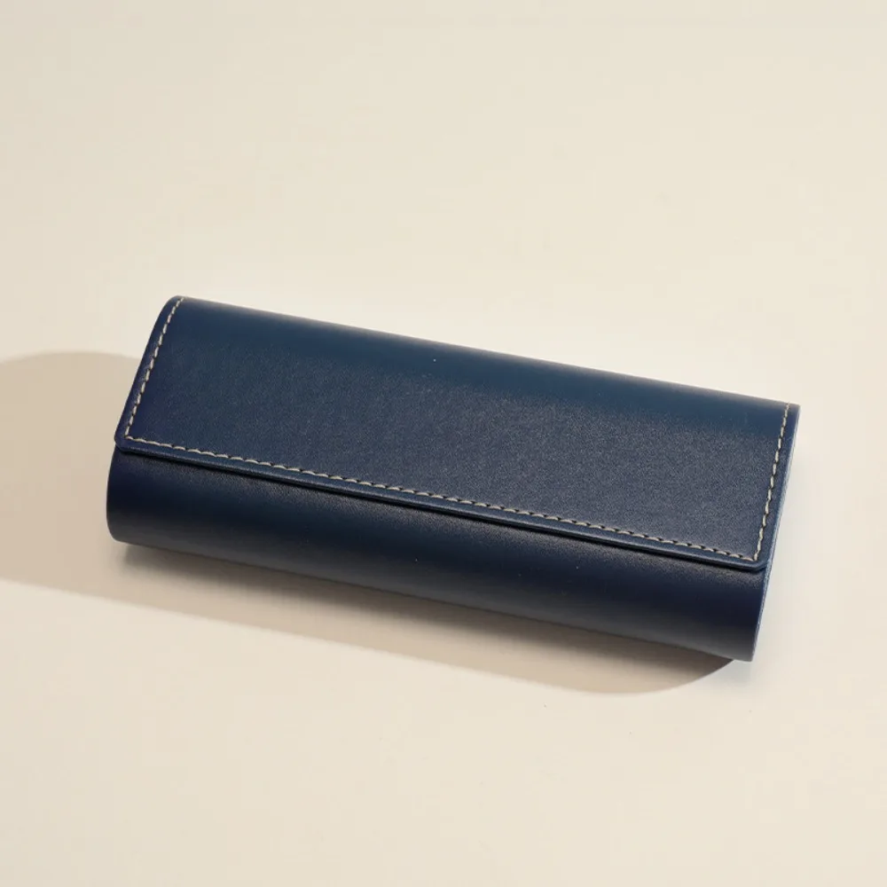 

Leather Pu Glasses Case Large Capacity Dust-proof Glasses Bag Anti-lost Eyewear Protector Case Sunglasses Protective Case School
