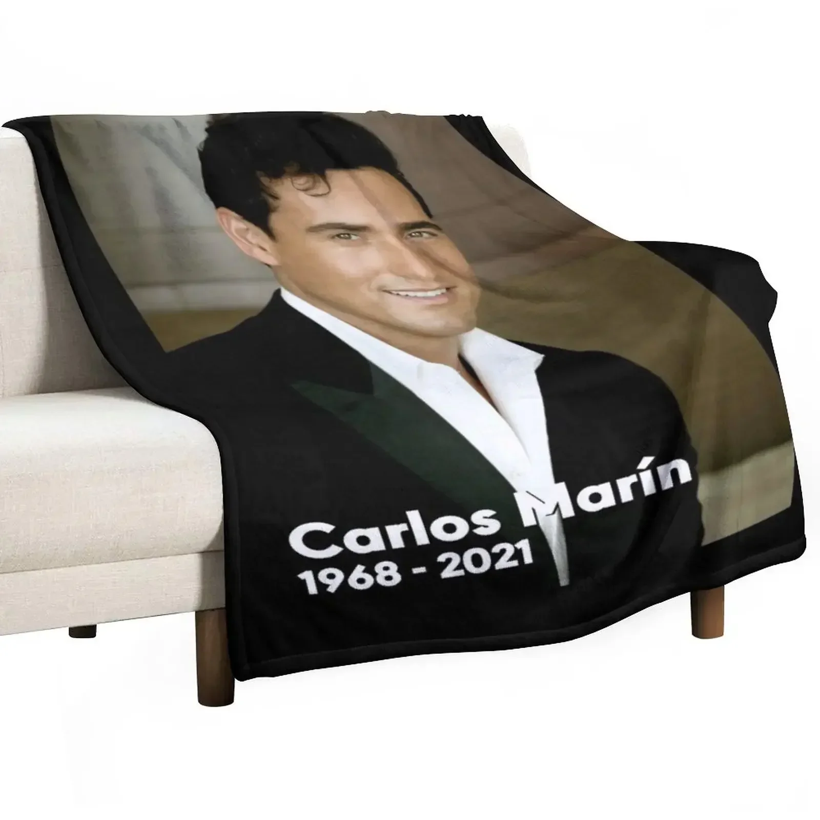 Il Divo Remember Carlos Marin 1968 - 2021 Throw Blanket Bed Softs Warm Softest Blankets