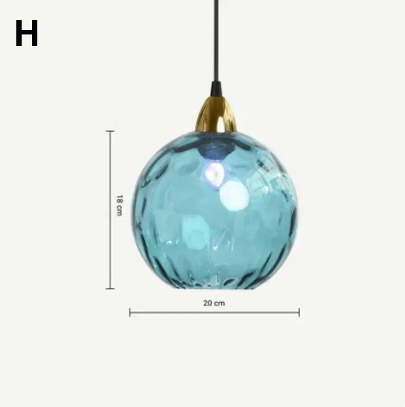 Kleurrijke Moderne Glazen Kroonluchter Led Hanger Licht Voor Woonkamer Klassieke Glazen Opknoping Lamp Armatuur Nordic ChandelierLuster