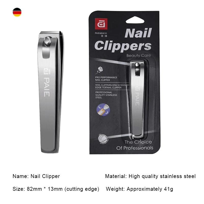 

Домашняя портативная большая машинка для стрижки ногтей, одинарный нож для ногтей, ножницы для ногтей на ногах, профессиональный инструмент для обрезки, кусачки для ногтей для взрослых