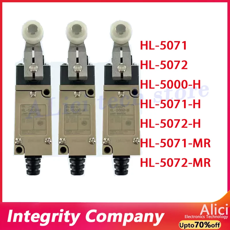 Original For OMRON Travel Switch HL-5000 HL-5030 HL-5050 HL-5100 HL-5200 HL-5300 HL-5071 HL-5072 -MR Limit Switch