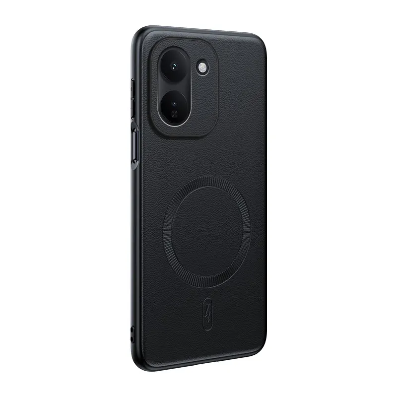 Für IQOO Z11 Hülle Magnetische Leder-Schutzhülle Für VIVO IQOO Z11 Anti-Fingerabdruck Rutschfest PC+TPU – Detail 2