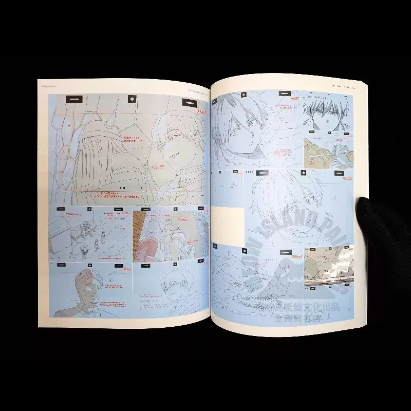 Frieren: Za granicą podróży - Art Book, ilustracje, kolekcja grafiki anime, storyboard, rysunki liniowe, szkic, animacja, komiks