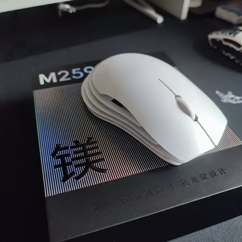 

Мышь Ajazz M259 Light Krypton, магниевая, алюминиевый сплав, мышь Bluetooth, беспроводная, три режима, легкая игровая мышь