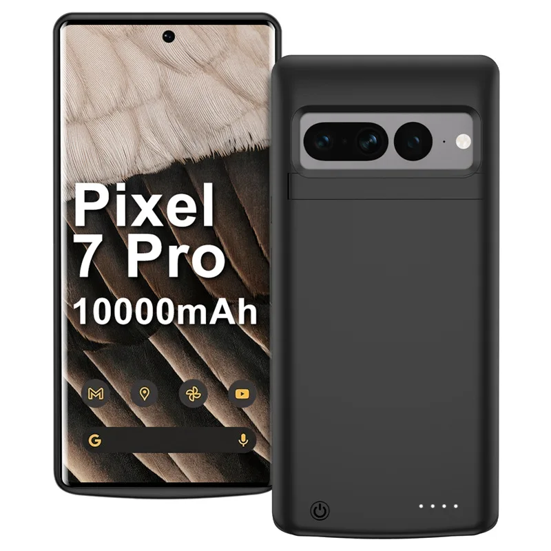 10000mAh for Google 6/6Pro/7/7Pro/8/8Pro Mobile Phone Power Bank Portable Integrated Back Clip Battery