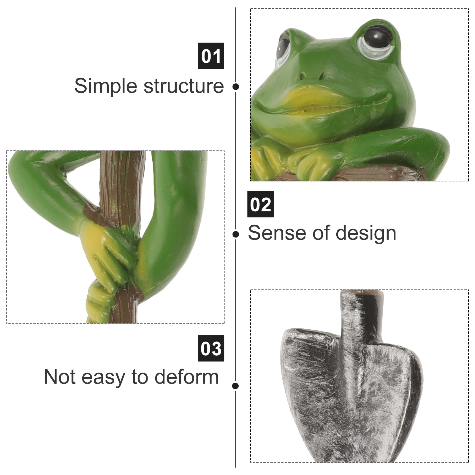 

1pcs Garden Decor Outdoor Decoration Decors Yard Outdoor Frog Decor Sculpture Small Frog Cute Animal Ornament Craft