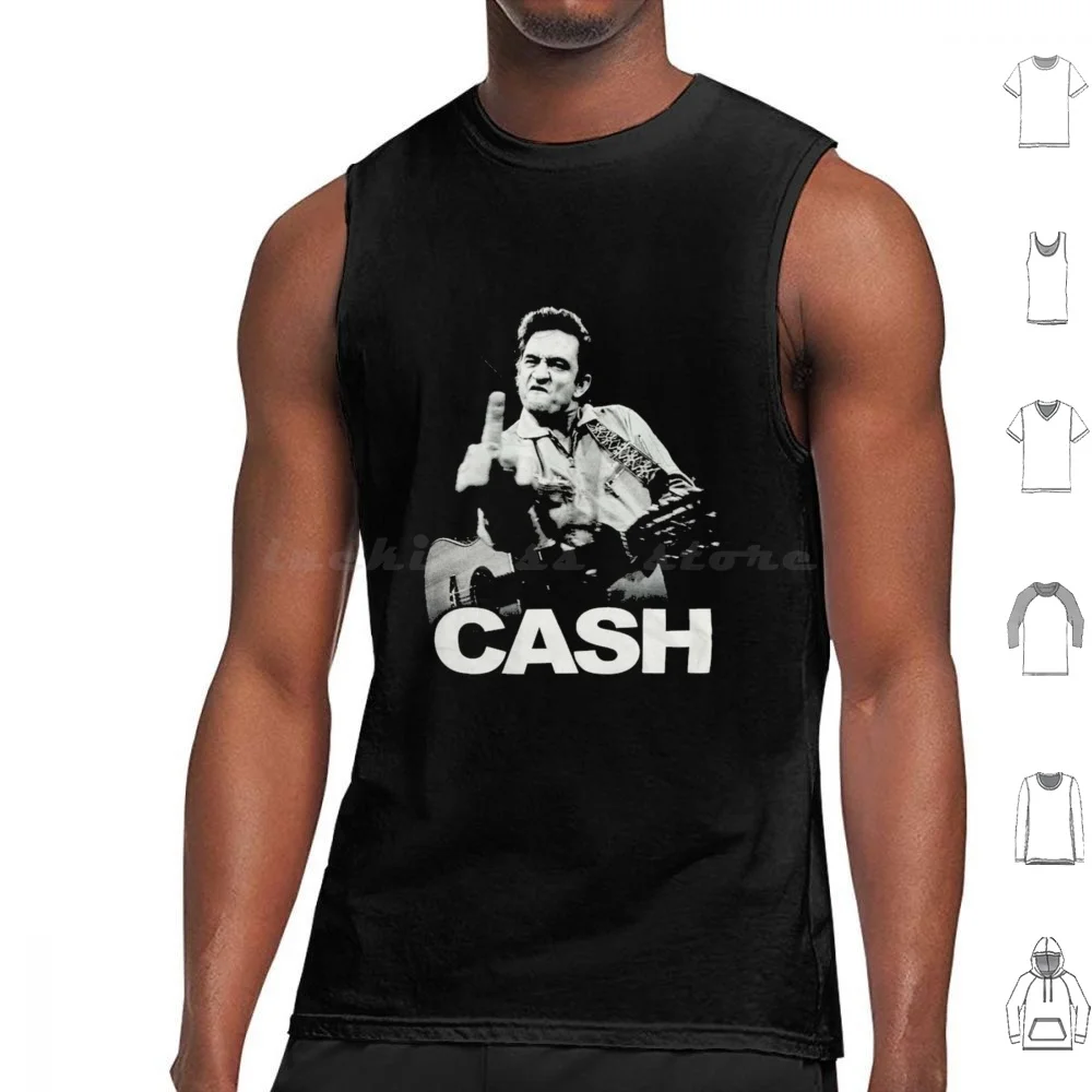

Action The Cash Face Tank Tops Print Cotton Johnny Cash Johnny Cash Legend Johnny Cash Vintage Johnny Cash Alternative