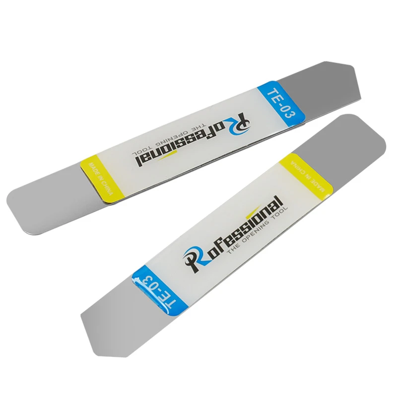 1 PC Stainless Steel Blade Soft Thin Pry Spudger Cell Phone Tablet Screen Battery Opening Tools for Samsung iPhone iPad Opener