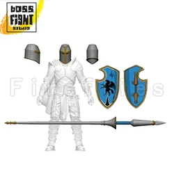 1/18 Boss Fight Studio 3.75inches BFS Action Figure Vitruvian H.A.C.K.S. Knight of Accord Joust Kit Anime Collection Model Toy