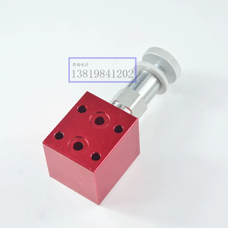 Hydraulic Pressure Regulator RV10-00 Direct Acting Large Handle Threaded Cartridge Relief Valve