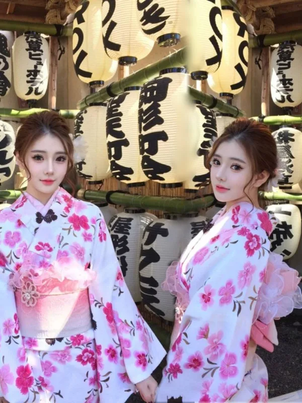 

Traditional Japanese Kimono Dress Photography Costume New Arrival Girl Student Summer Fashionable Ethnic Women's Clothing