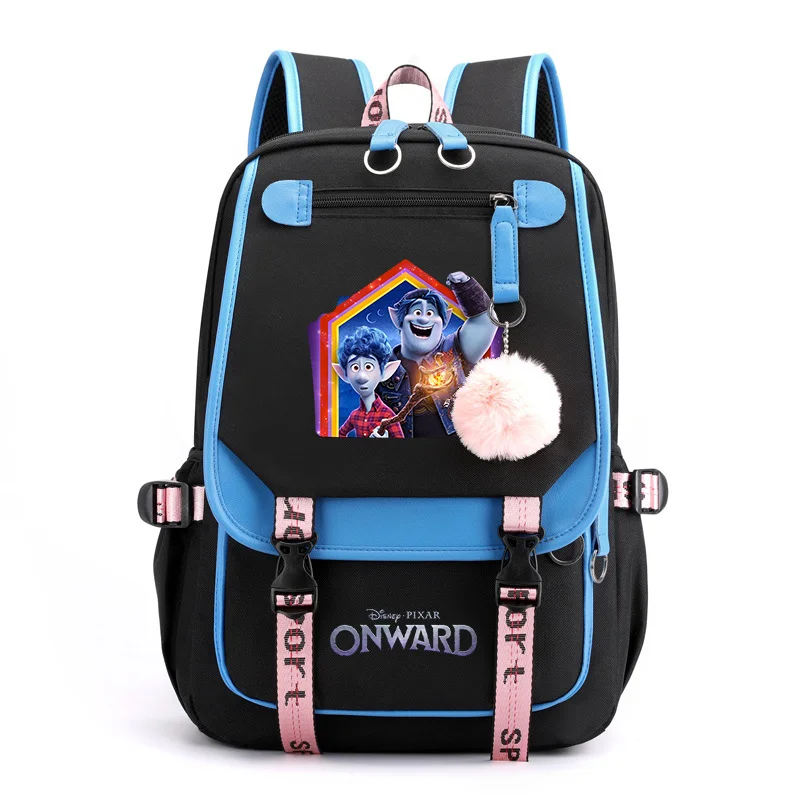 

Disney Onward School Bag for Boys Girls Teenager USB Charging Laptop Backpacks Women Men Rucksack Travel Bag Mochila