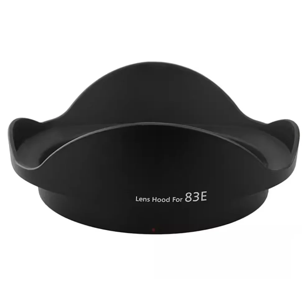 Camera Lens Hood Sun Shade Mask Black Light Shield Shade Cover Visor Bayonet Interface Reversible for Canon EW-83E 17-40 10-22mm