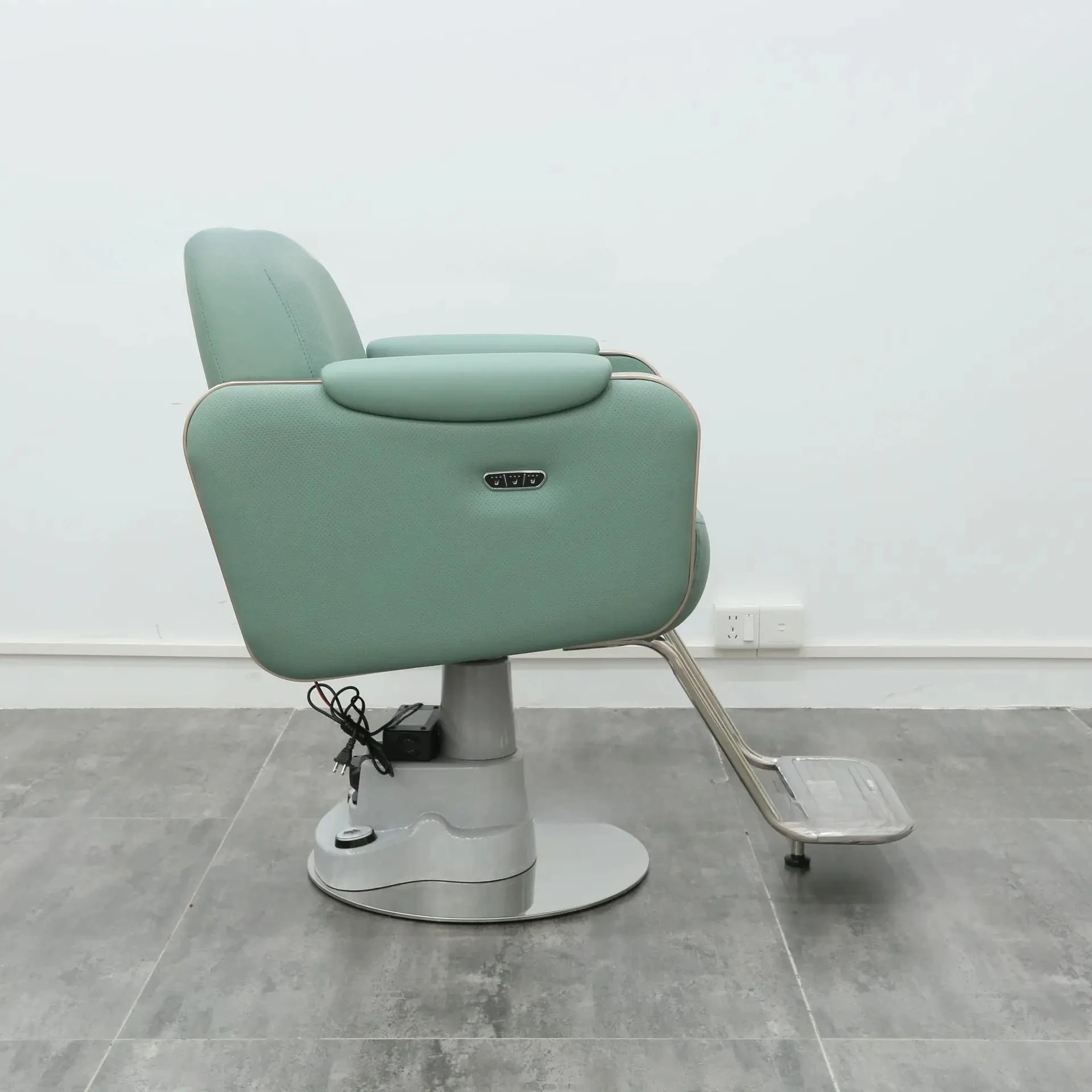 ML High-end electric hair salon chair barber shop hair salon special ventilation heating hair salon chair