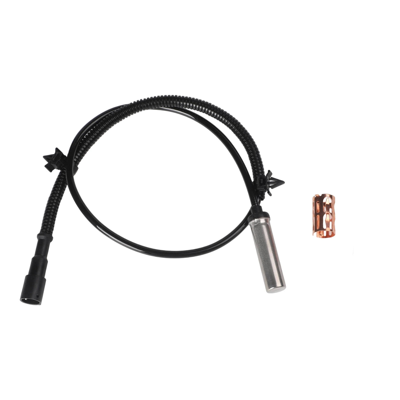 

Датчик скорости переднего колеса, как показано на рисунке, изготовлен из пластика, практичный, совместим с Defender 1990-2016, простая установка.