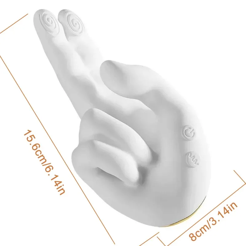 Heating Personal Massager for Women Multi-Function Body Stimulator Rechargeable Waterproof Intimate Relaxation Device