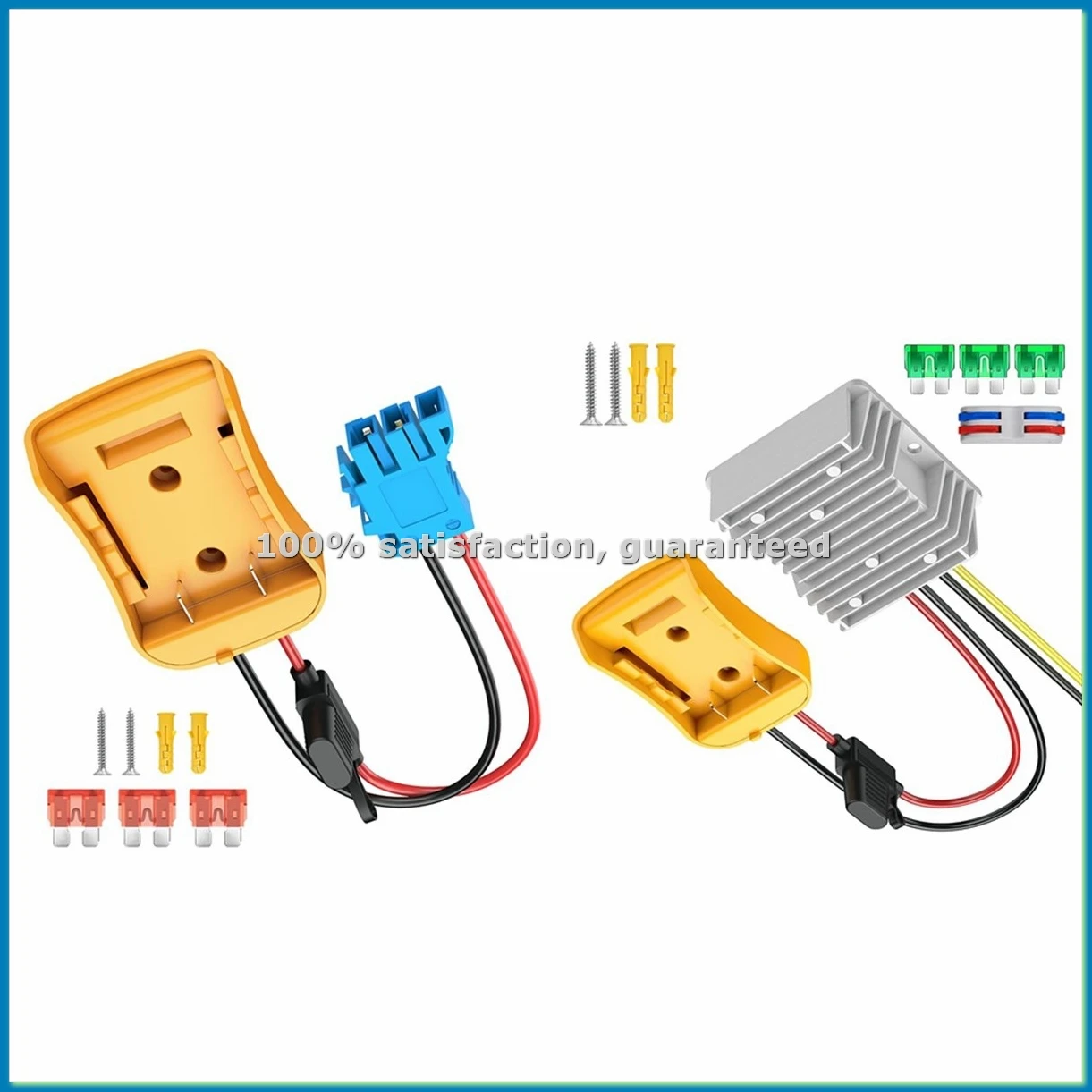 

1 комплект преобразователей напряжения 20В в 12В для 20В+ и 1 комплект адаптеров