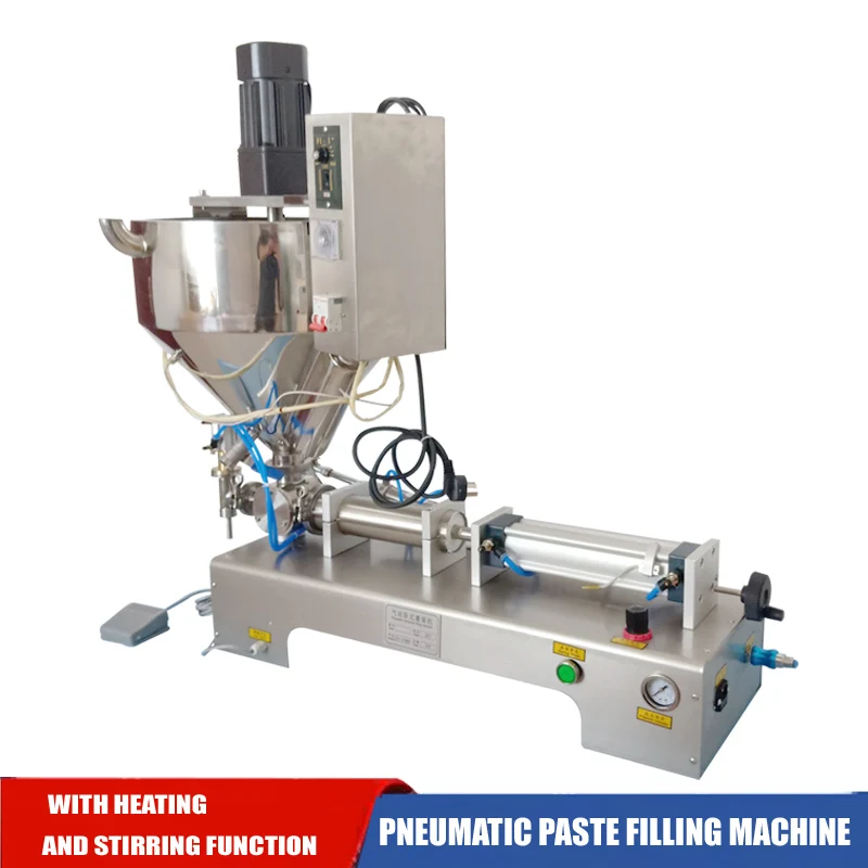 

Pneumatic Filling Machine Cream Shampoo Lotion Honey Paste Gel Aseptic Peanut Butter Aerosol Liquid Filling Machine