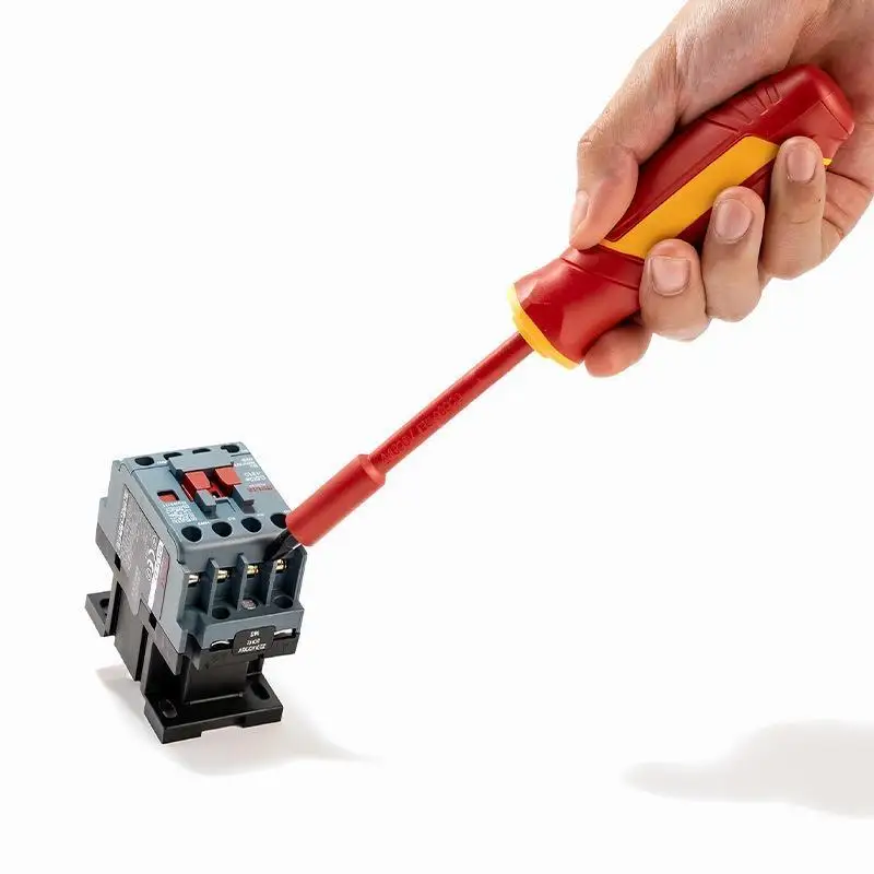Hot Sale Insulated Screwdriver Set Magnetic Slotted Bits Interchangeable Multi-Purpose Electrician Tool Motorcycle Repair