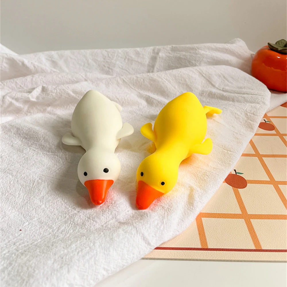 Antistress Duck Squeeze Toys Goose Cute Kawaii Animals Vent Toys for Kids Adults Decompression Stretch Toys for Children