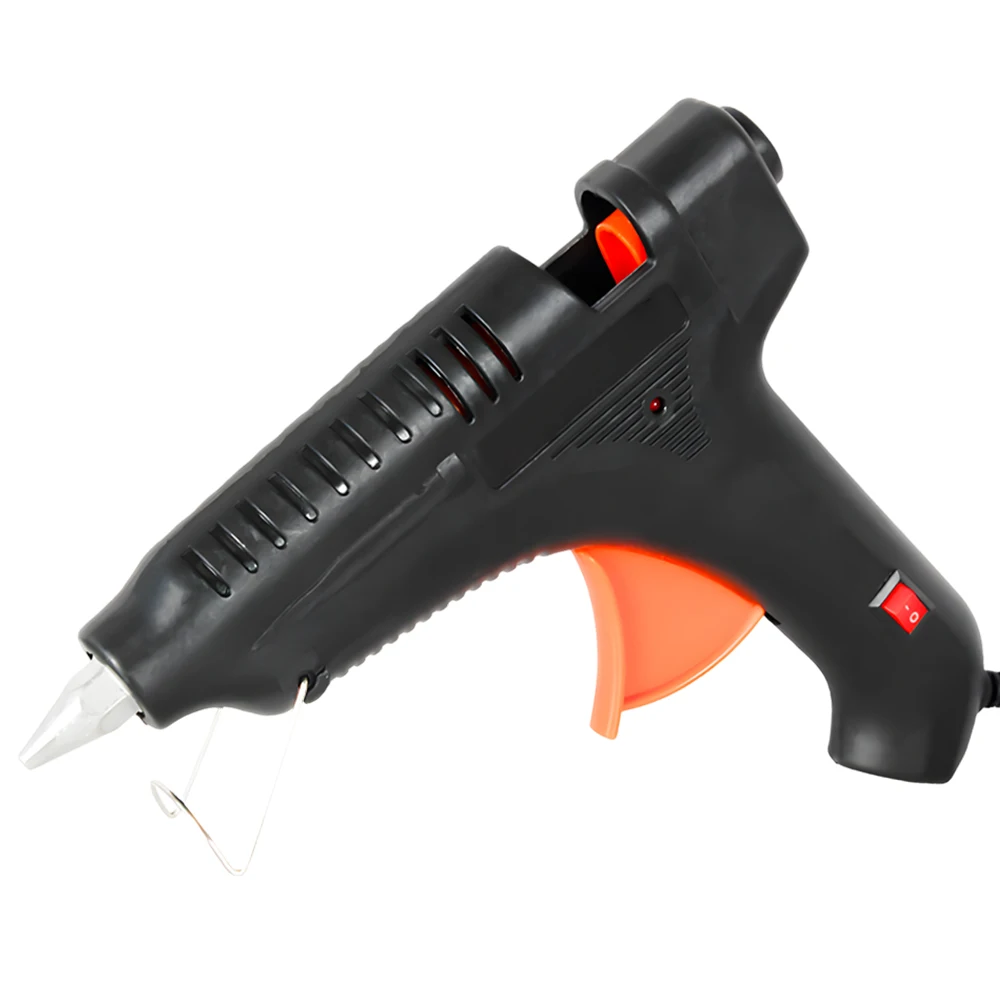 100 W Heißklebepistole, 11 mm Hochleistungs-Heißklebepistole für den Haushalt, 3–5 Minuten Aufwärmzeit, hochwertige Heißklebepistole